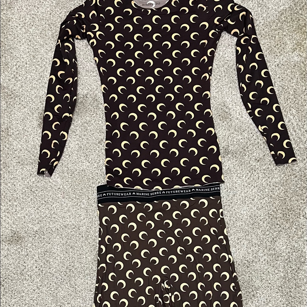 Marine serre set - top with matching leggings